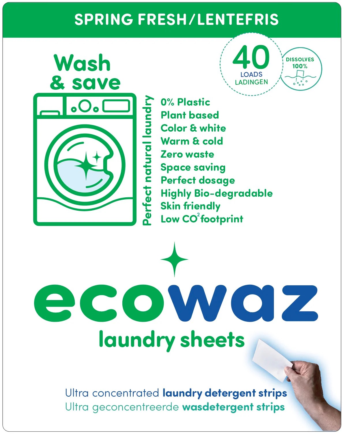 Ecowaz Strips (40 loads) - Image 3