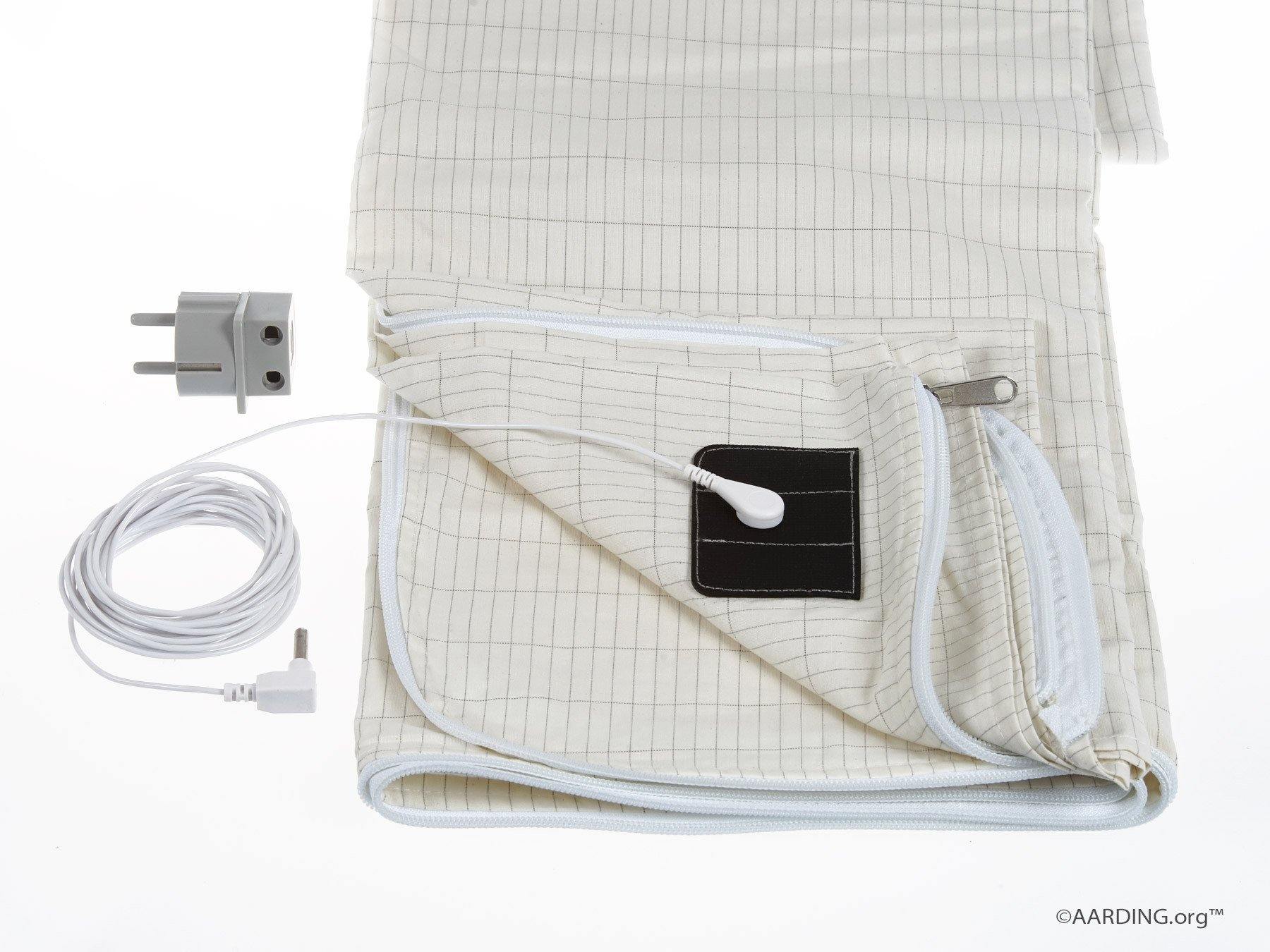 Grounding Recovery Bag with zipper, 100 x 210cm (40" x 83") (incl. cable 5m and adapter) - Image 5