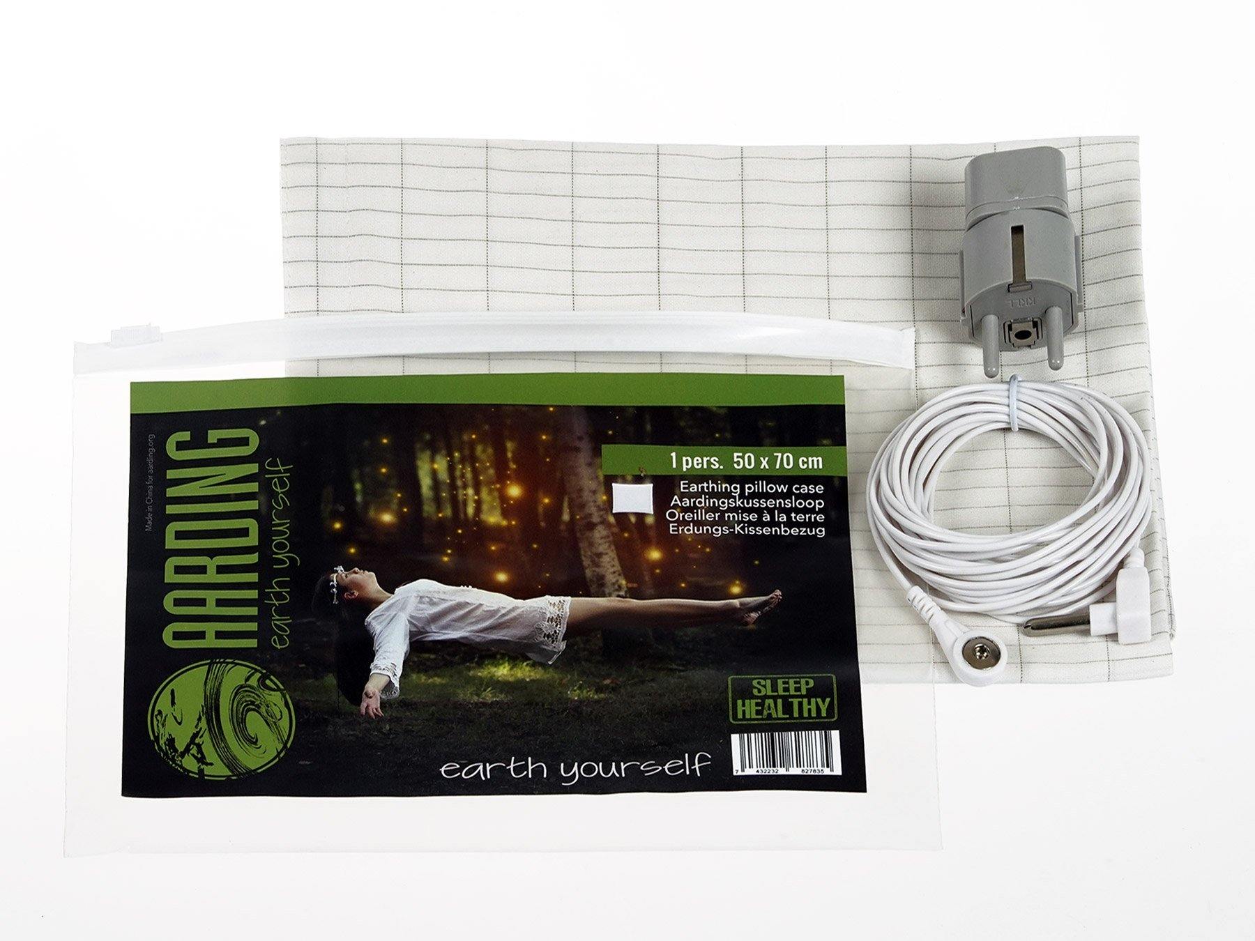 Set 1 Grounding Blanket + 1 Pillow Case (incl. cables and adapters) - Image 4
